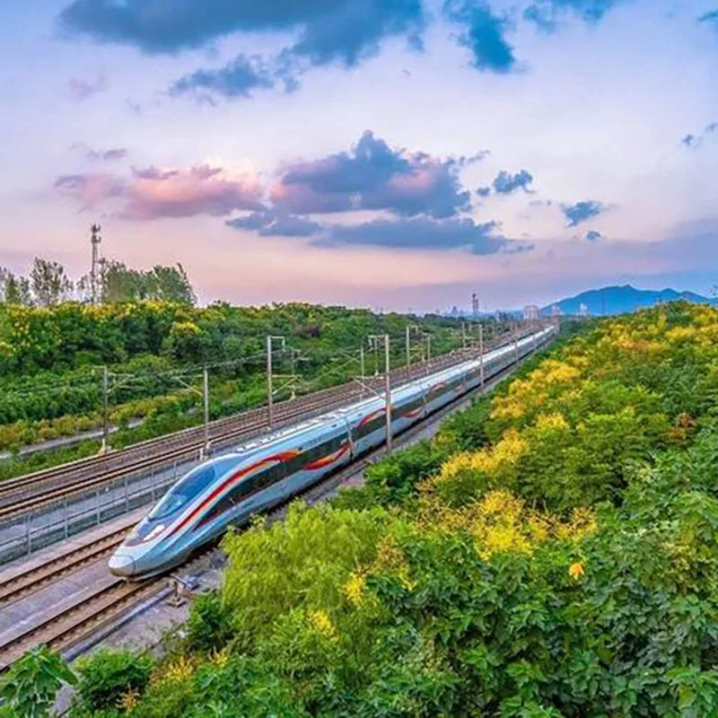 Projetos do sistema ferroviário da China