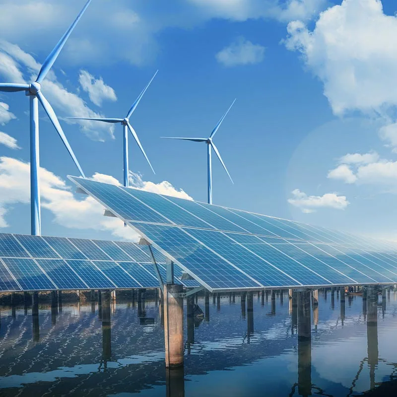 Principais projetos de energia da indústria