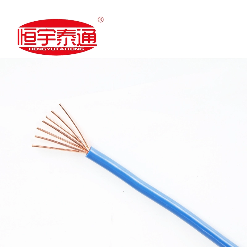 Fios de construção isolados em PVC para instalações fixas